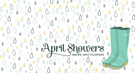 April Showers Lyrics: When April showers may come your way / They bring the flowers that bloom in May / So when it's raining have no regrets / Because it isn't raining rain you know / It's raining